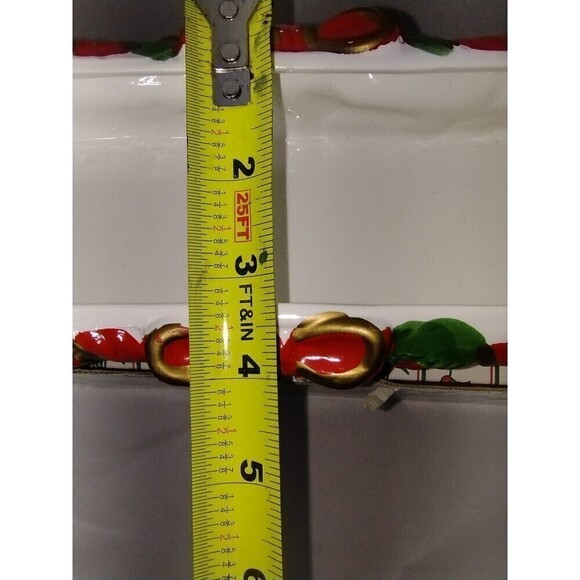 Vintage‎ World Bizaar Holiday Collection Santa, Reindeer,13" Cracker Server - Picture 9 of 11